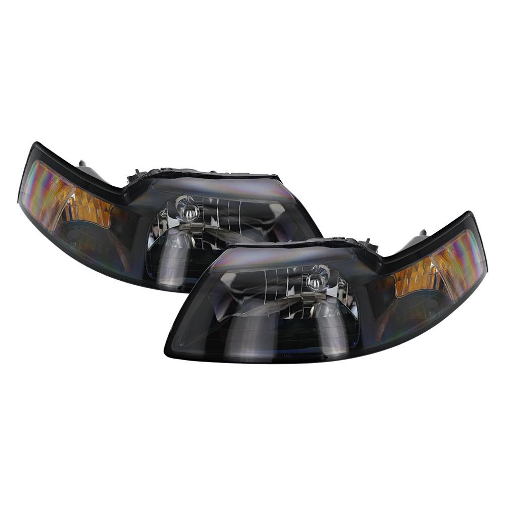 1999-04 Mustang Headlight & Fog Light Kit GT/Mach 1
