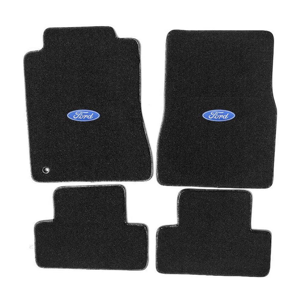 2005-2009 Mustang ACC Floor Mats w/ Ford Logo - Black by ACC