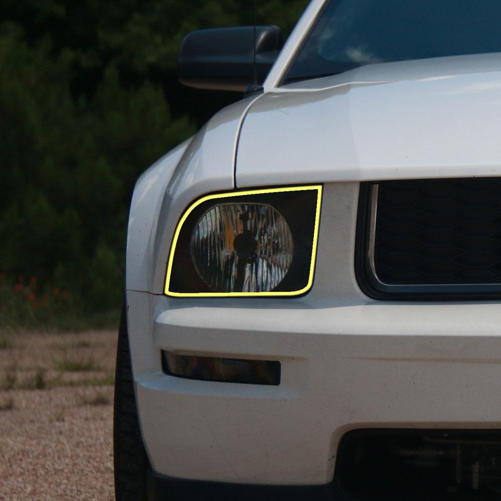 2005-09 Mustang Anchor Room Headlight Lens Protection Film GT/V6