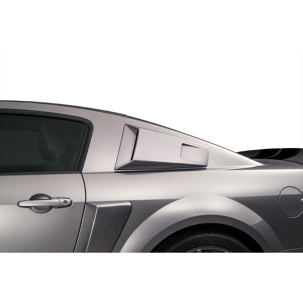 2005-2014 Mustang Cervinis Eleanor Style Quarter Window Louvers