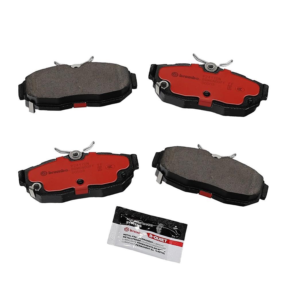 2007-14 Mustang Brembo Rotor & Pad Kit - 14" Front & 11.81" Rear GT/GT500/Boss 302