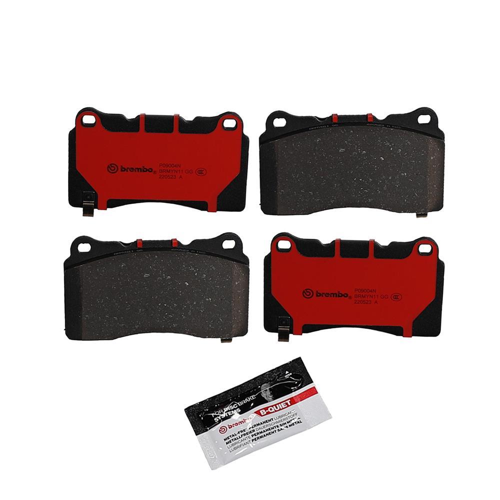2007-14 Mustang Brembo Rotor & Pad Kit - 14" Front & 11.81" Rear GT/GT500/Boss 302