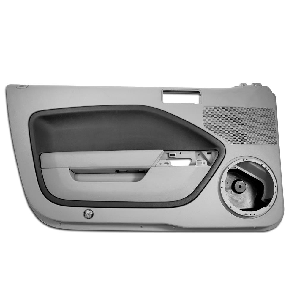 2005-2009 Mustang Coverlay Door Panel Insert Kit - Dark Gray