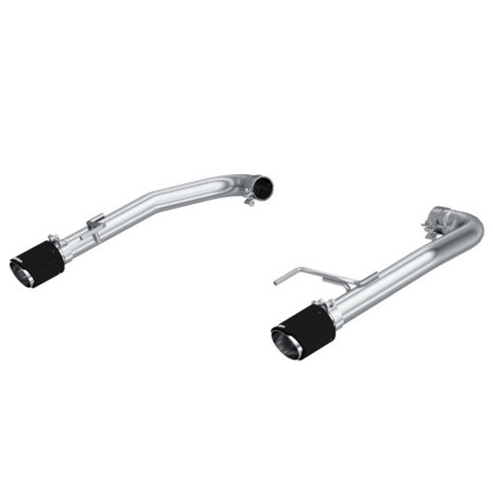 2015-2017 Mustang 5.0 MBRP Axle Back Exhaust w/ Carbon Fiber Tips - Stainless Steel