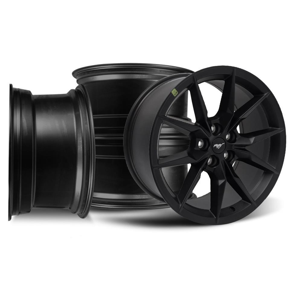 2015-23 Mustang Ford Performance Dark Horse Wheel Kit - 19x9.5/10  - Satin Black