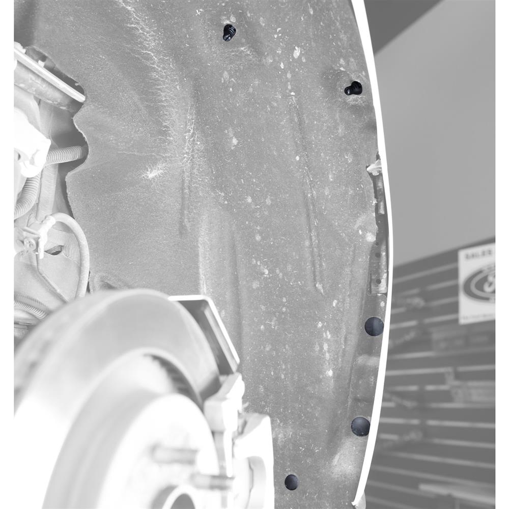 2015-2023 Mustang Ford Rear Splash Shield Master Hardware Kit