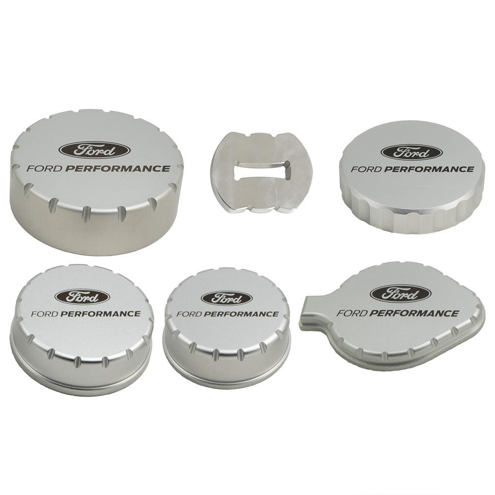 2015-25 Mustang Ford Performance Billet Engine Cap Kit 2.3/5.0/5.2