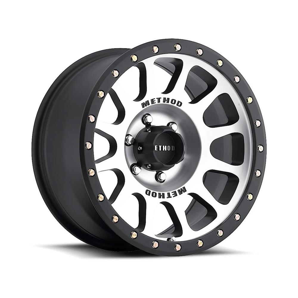 2010-26 F-150 Raptor Method 305 Wheel - 17x8.5"  - Machined w/ Black Lip