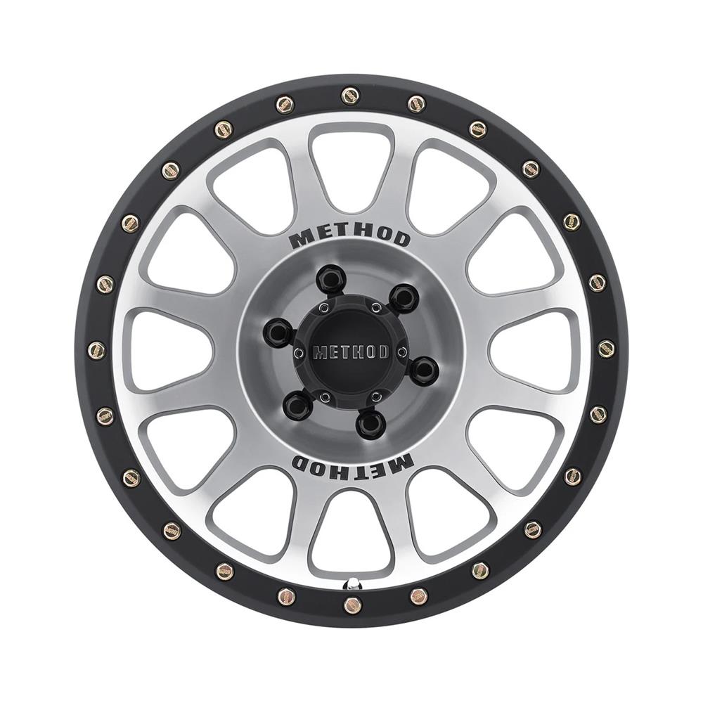 2010-26 F-150 Raptor Method 305 Wheel - 17x8.5"  - Machined w/ Black Lip