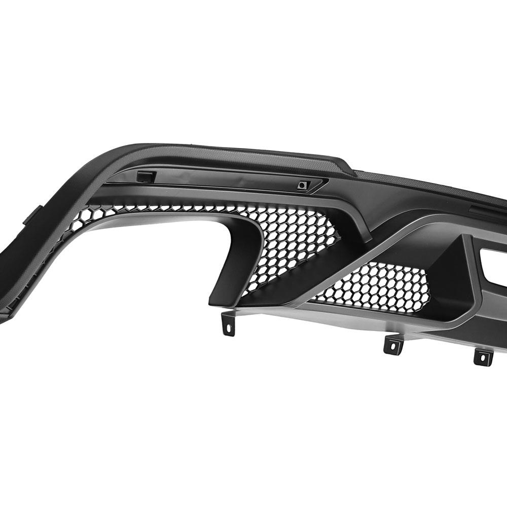 2018-23 Mustang GT500 Style Rear Valance With Tips
