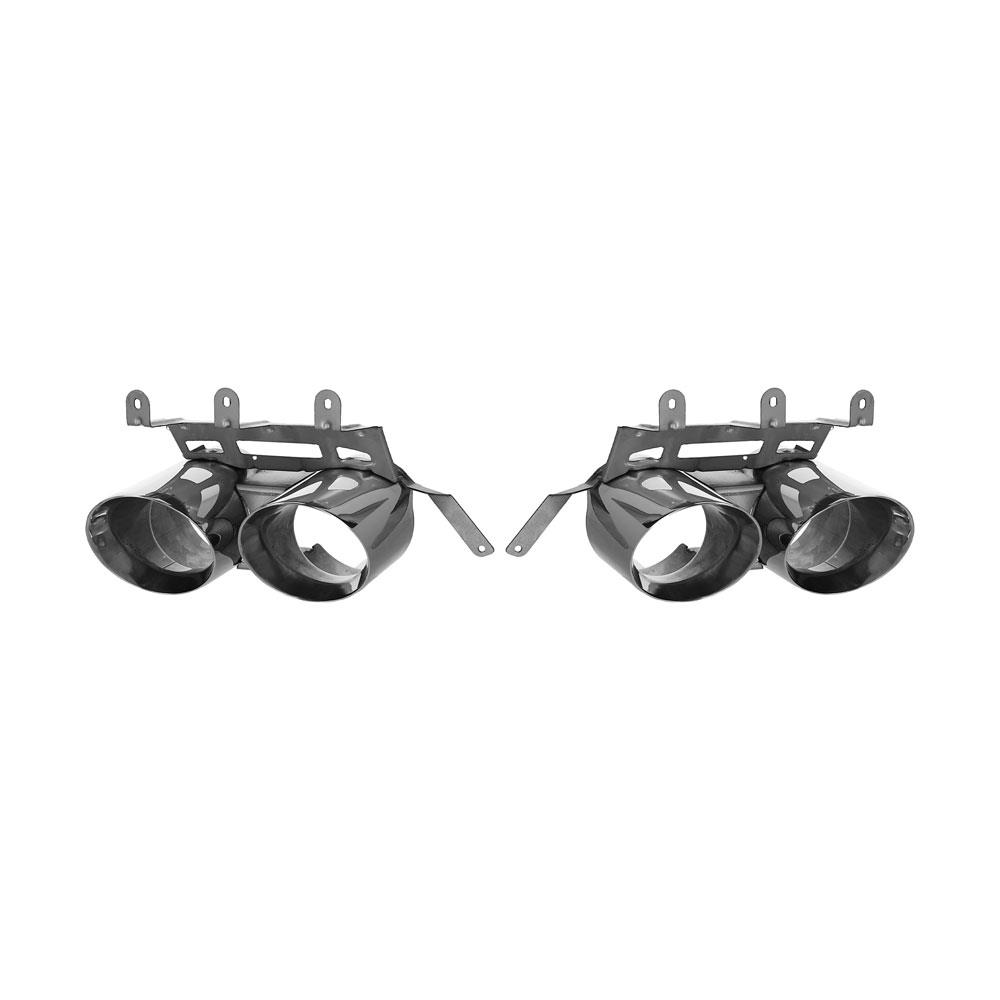 2018-23 Mustang GT500 Style Rear Valance With Tips