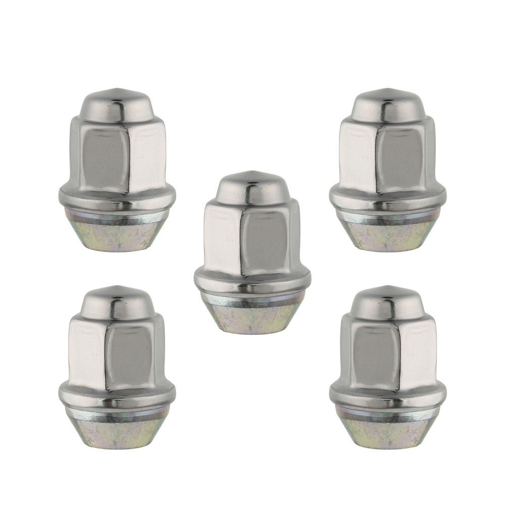 1979-14 Mustang Ford Performance Acorn Lug Nuts  - Polished Stainless