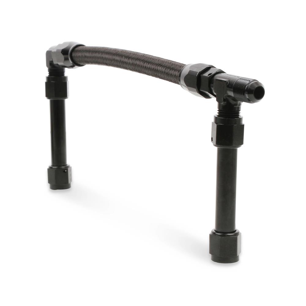 1979-85 Mustang Holley AN Dual Port Fuel Line For Holley 4150