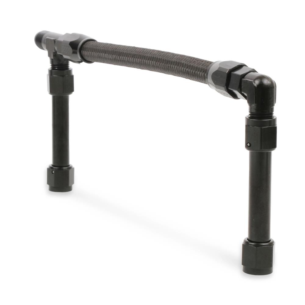 1979-85 Mustang Holley AN Dual Port Fuel Line For Holley 4150