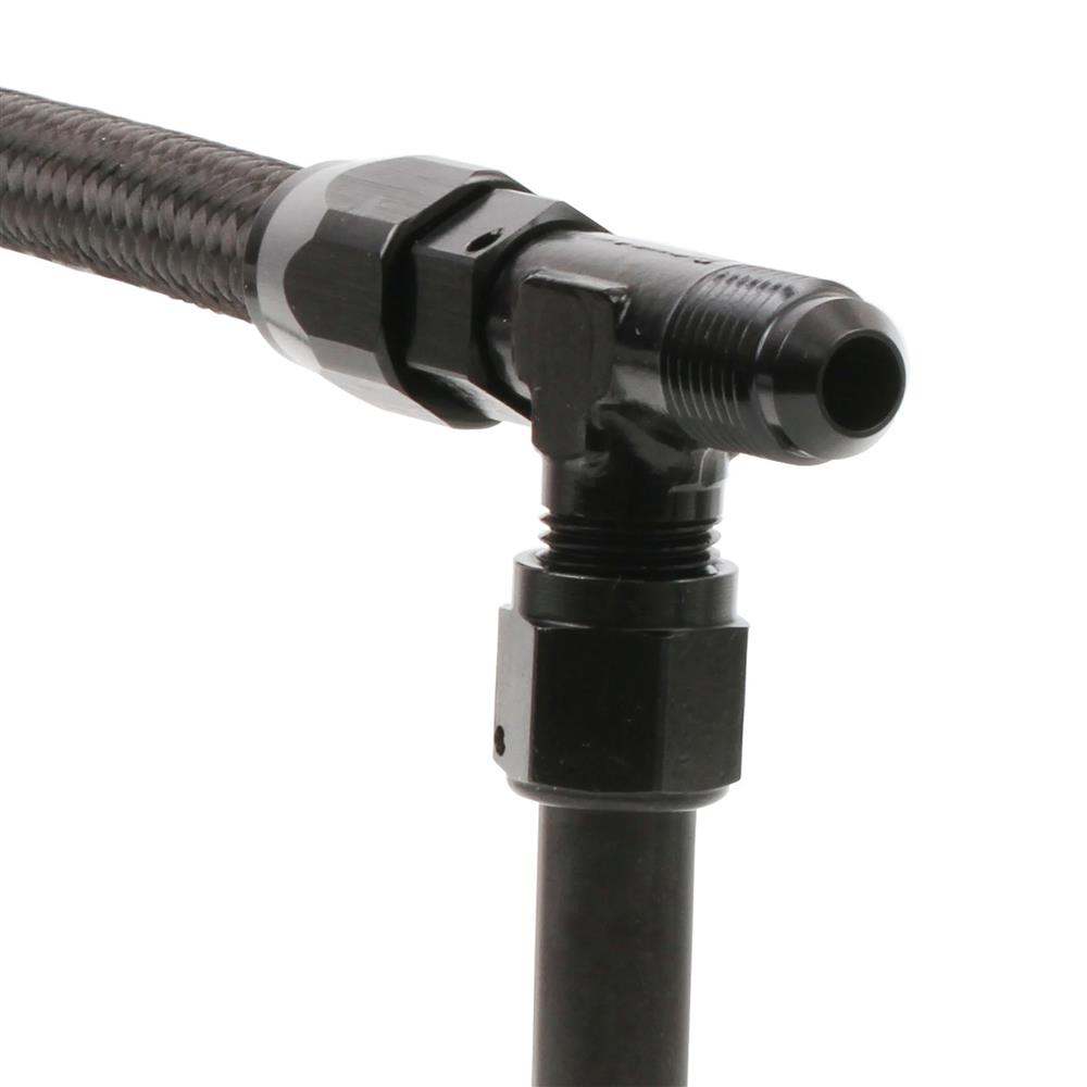 1979-85 Mustang Holley AN Dual Port Fuel Line For Holley 4150