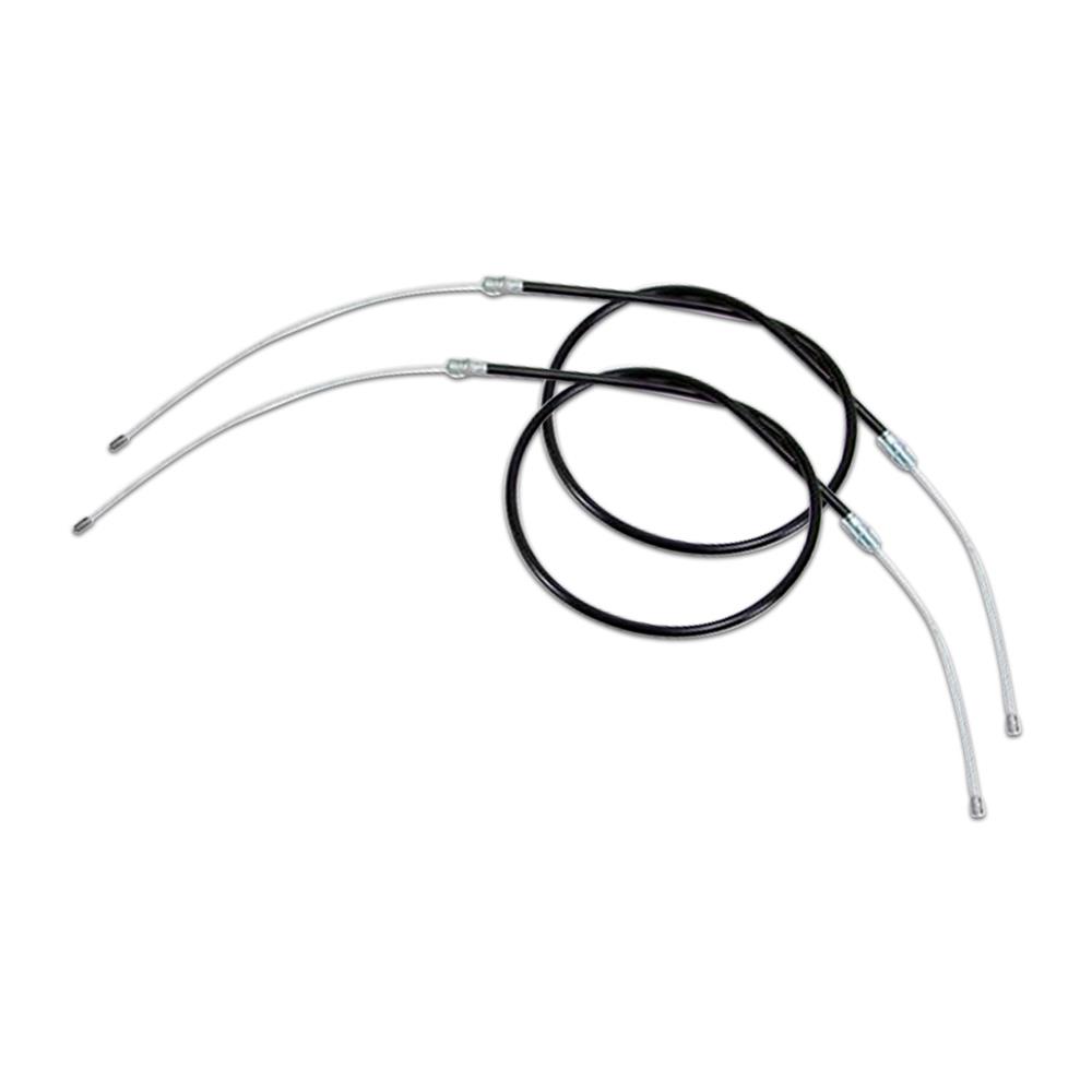 1979-92 Mustang Rear Parking Brake Cables for Rear Disc Brakes - Pair