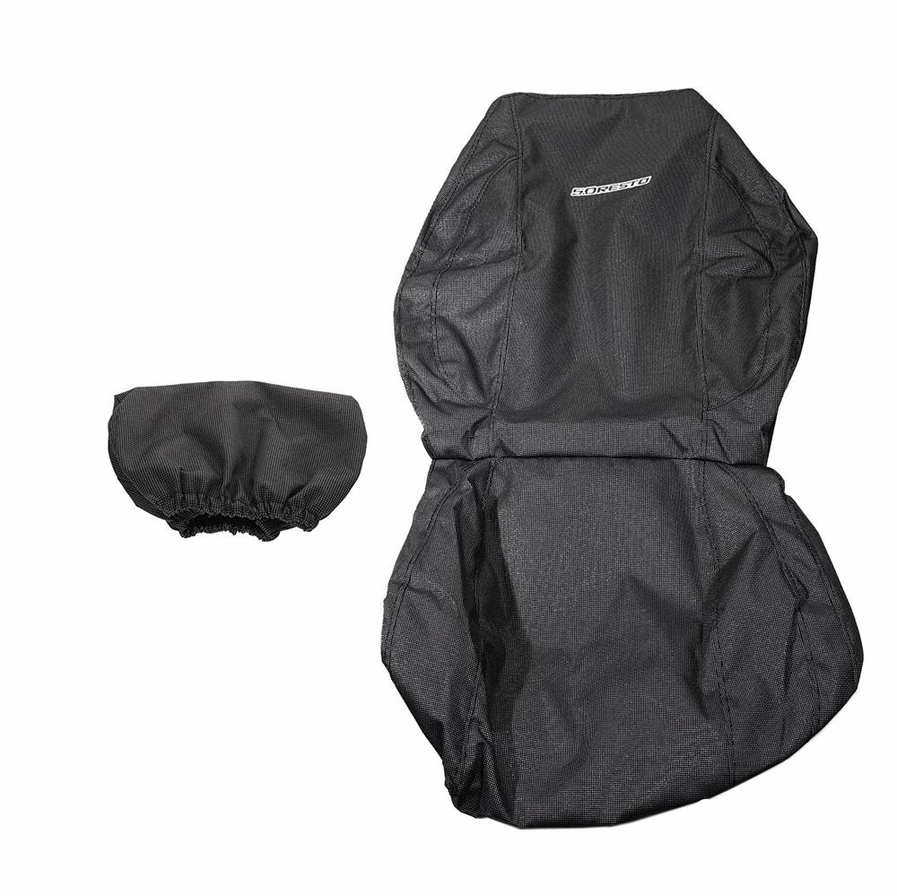 1979-1993 Mustang Seat Saver Cover - 5.0 Resto Seats - Black