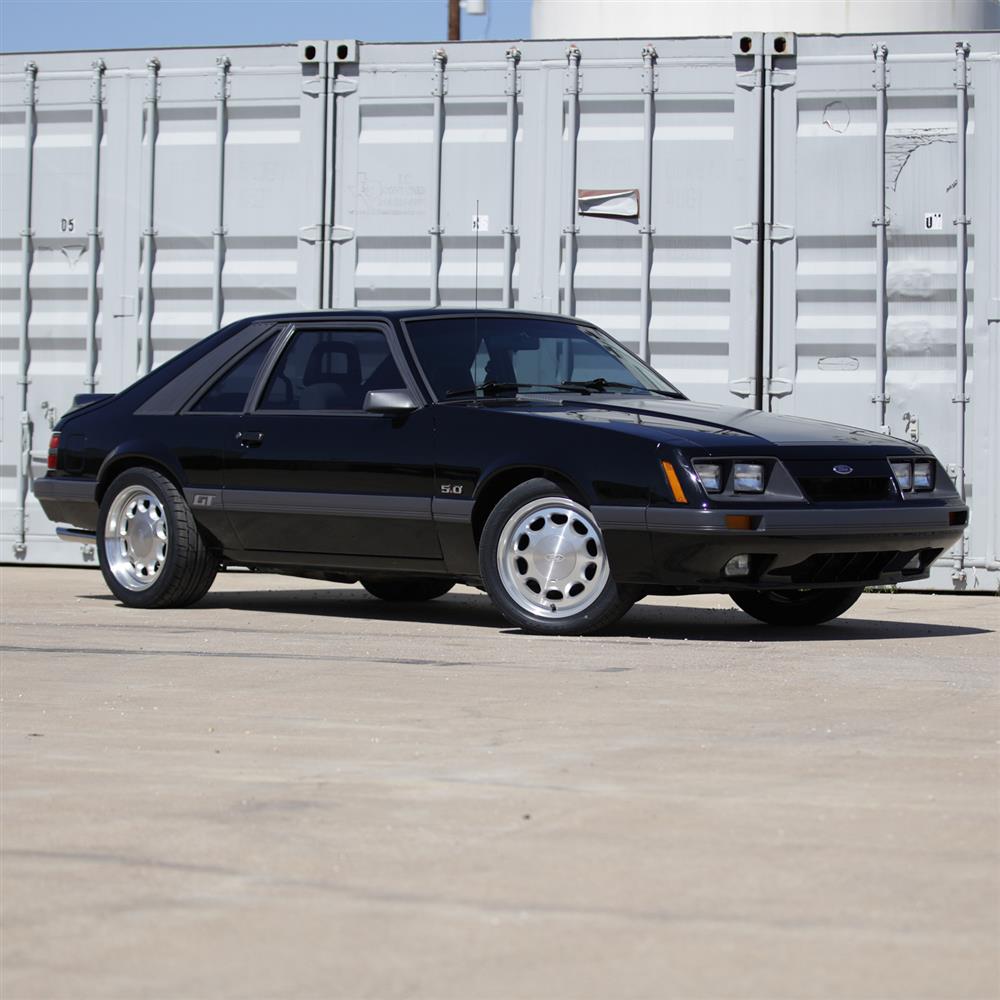 1979-93 Mustang 5 Lug 10-Hole Wheel & Nitto Tire Kit - 17x8/9  - Machined