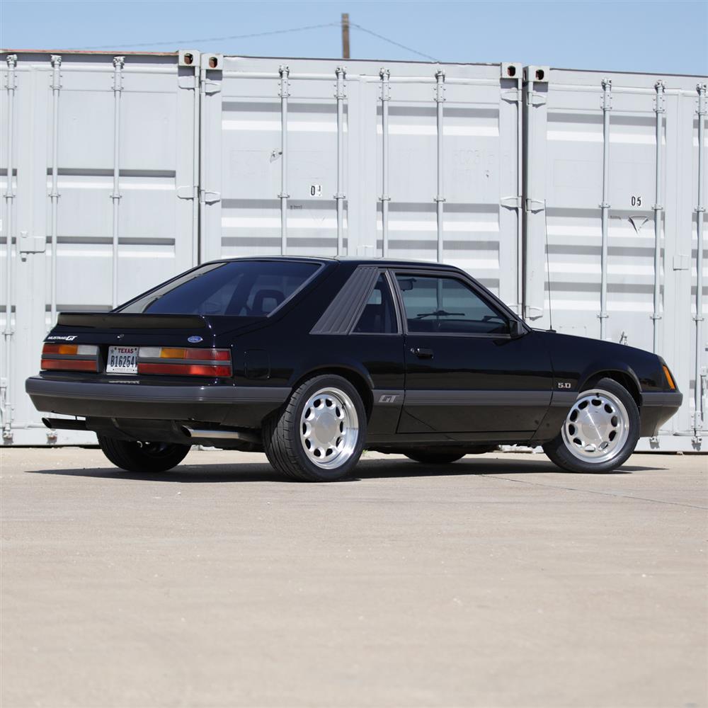 1979-93 Mustang 5 Lug 10-Hole Wheel & Nitto Tire Kit - 17x8/9  - Machined