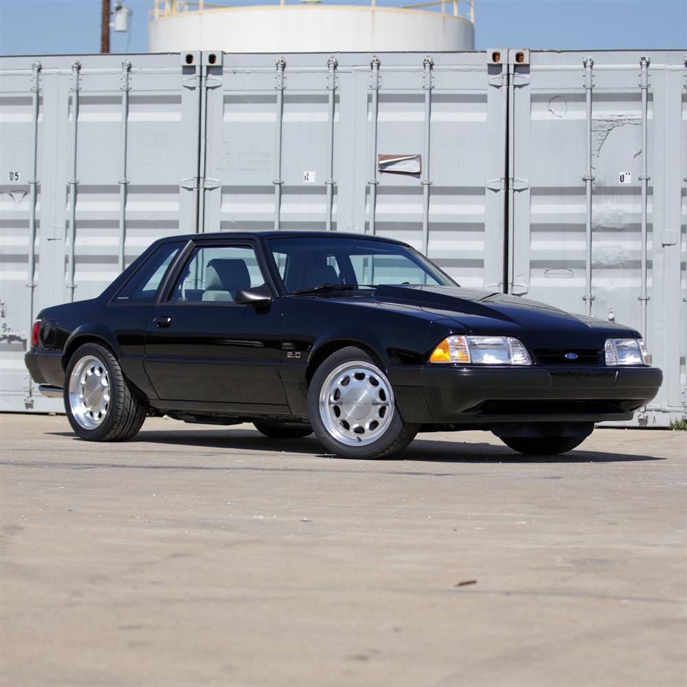 1979-93 Mustang 5 Lug 10-Hole Wheel & Nitto Tire Kit - 17x8/9  - Machined