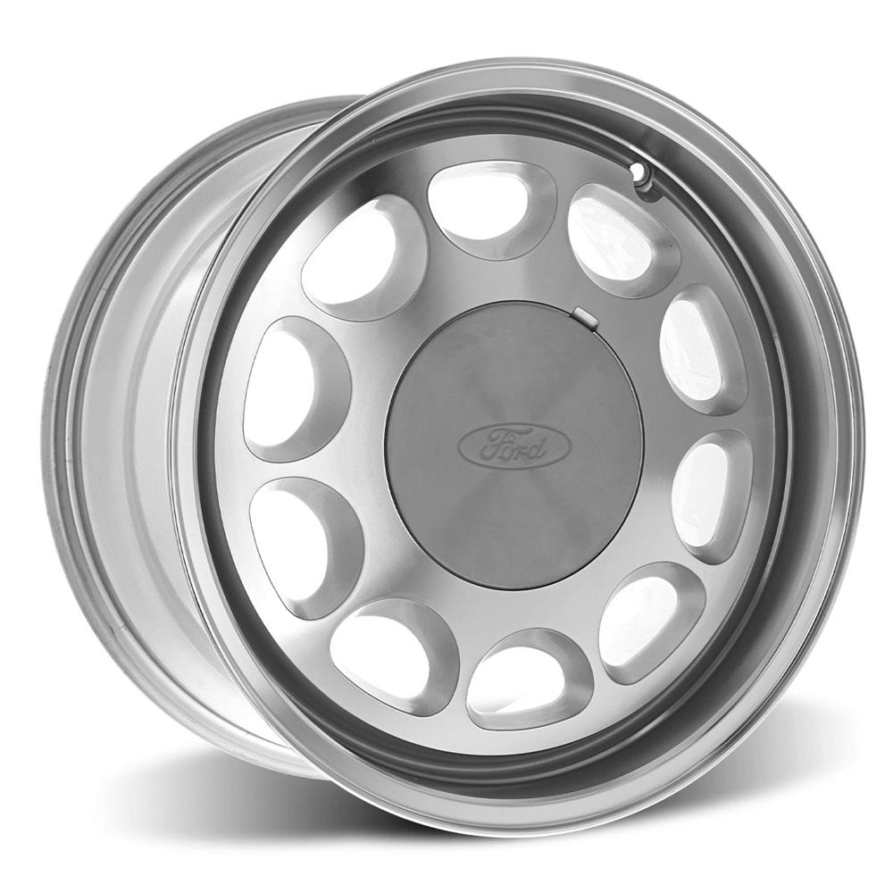 1979-93 Mustang 5 Lug 10-Hole Wheel & Nitto Tire Kit - 17x8/9  - Machined