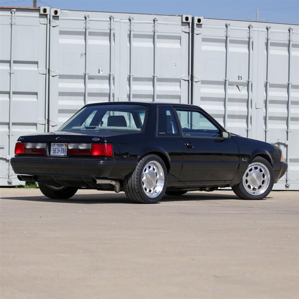 1979-93 Mustang 5 Lug 10-Hole Wheel & Nitto Tire Kit - 17x8/9  - Machined