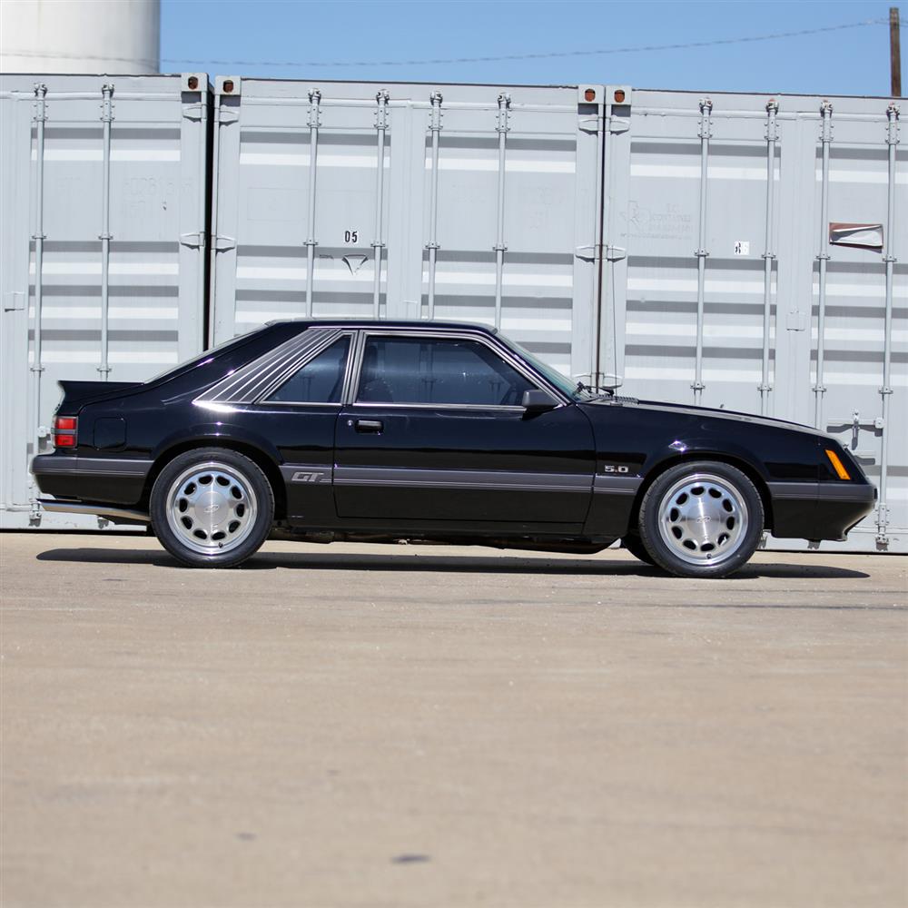 1979-93 Mustang 5 Lug 10-Hole Wheel & Nitto Tire Kit - 17x8/9  - Machined