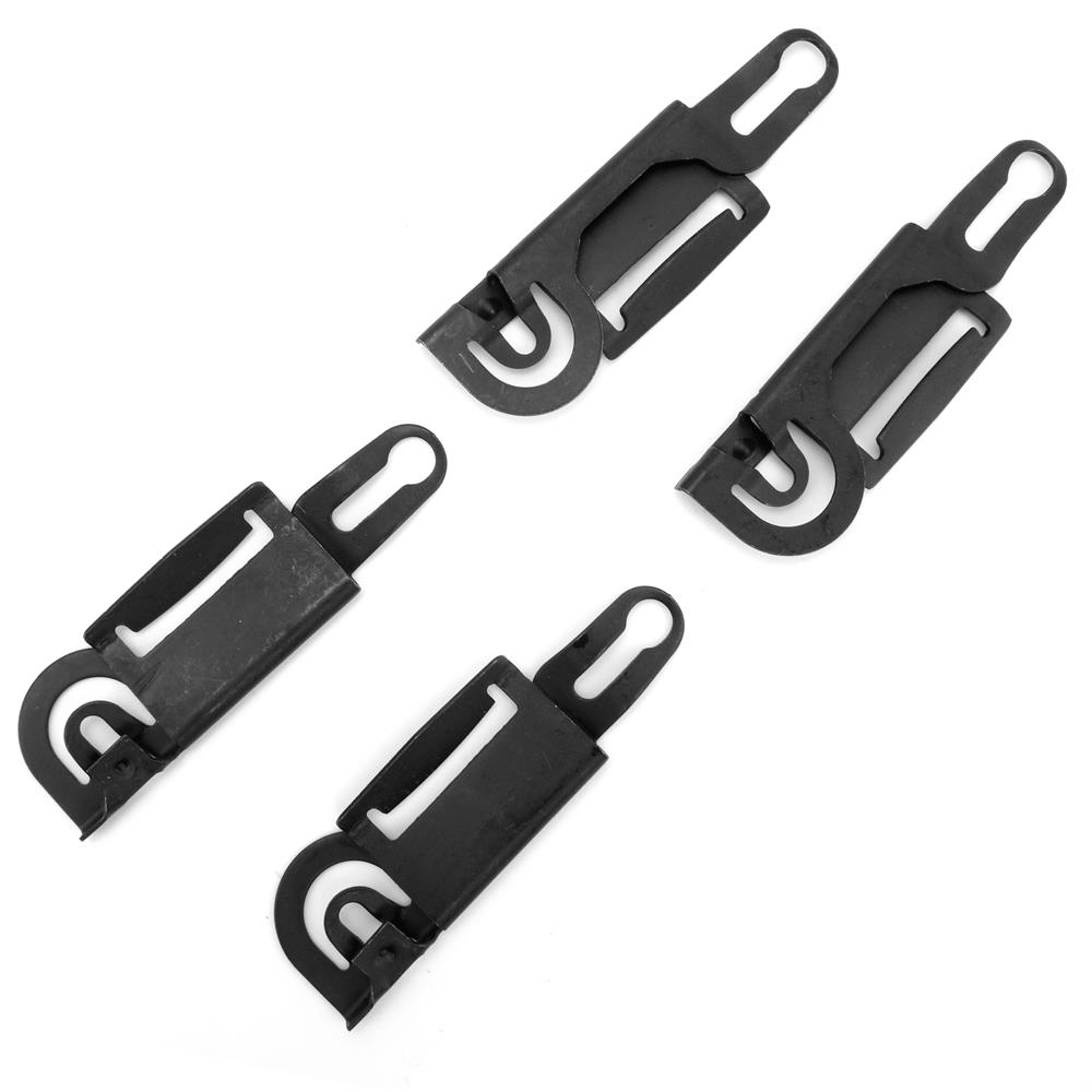 1979-1993 Mustang Windshield and Rear Glass Molding Clip Kit - Coupe