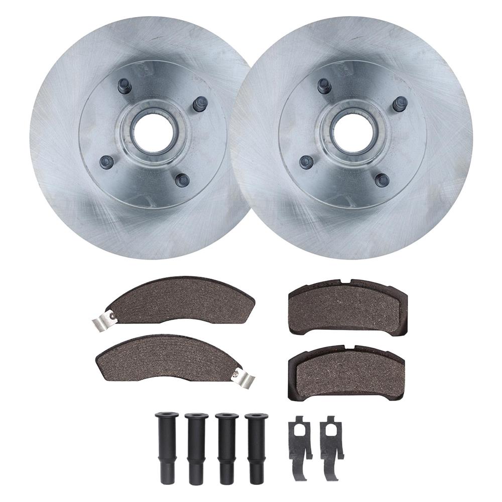 1979-82 Mustang Front Brake Rotor & Pad Kit - 10"