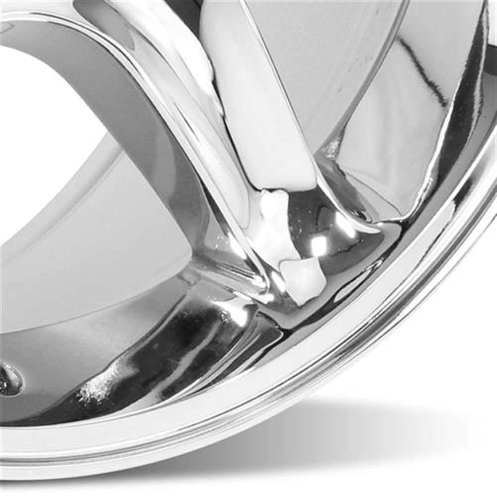 1979-93 Mustang SVE 4 Lug Cobra R Wheel & Tire Kit - 17x8  - Chrome - NT555 G2 Tires