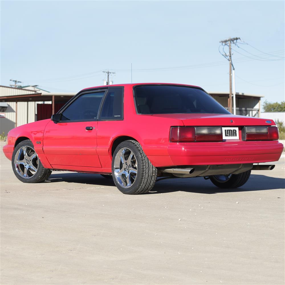 1979-93 Mustang SVE 4 Lug Cobra R Wheel & Nitto Tire Kit - 17x8/9  - Chrome