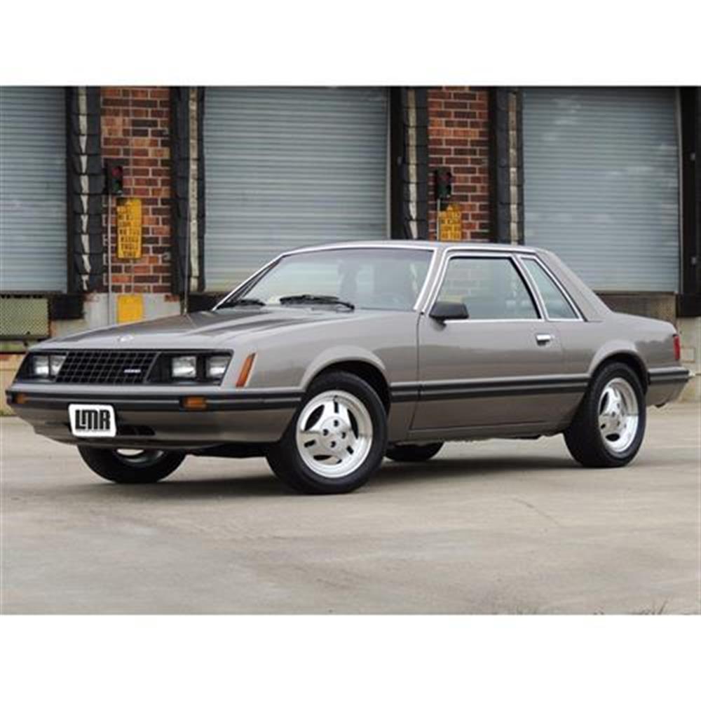 1979-1993 Mustang 4 Lug TRX R390 Style Wheel & Firestone Tire Kit - 16x7 - Machined