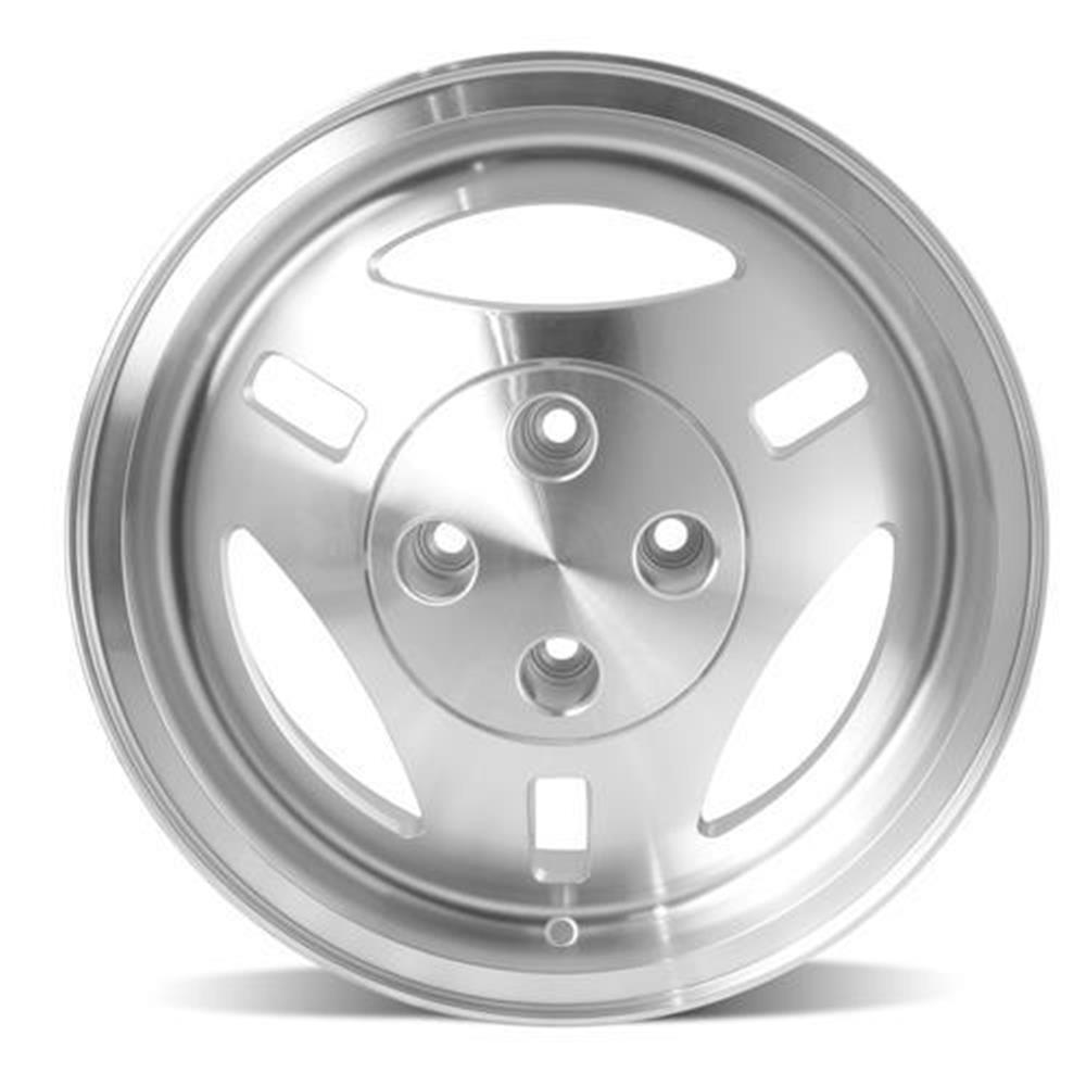 1979-1993 Mustang 4 Lug TRX R390 Style Wheel & Firestone Tire Kit - 16x7 - Machined