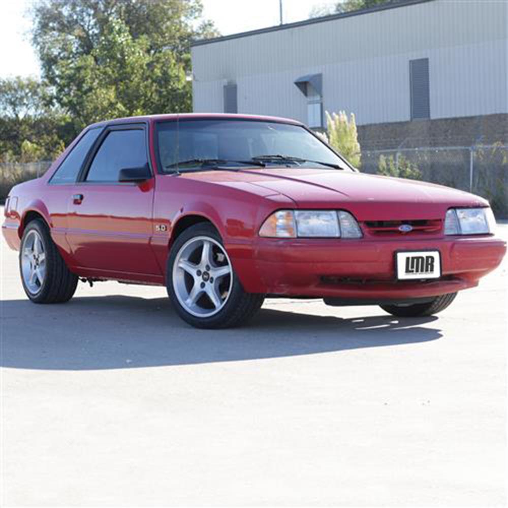 1979-93 Mustang SVE 4 Lug Cobra R Wheel & Nitto Tire Kit - 17x8/9  - Silver