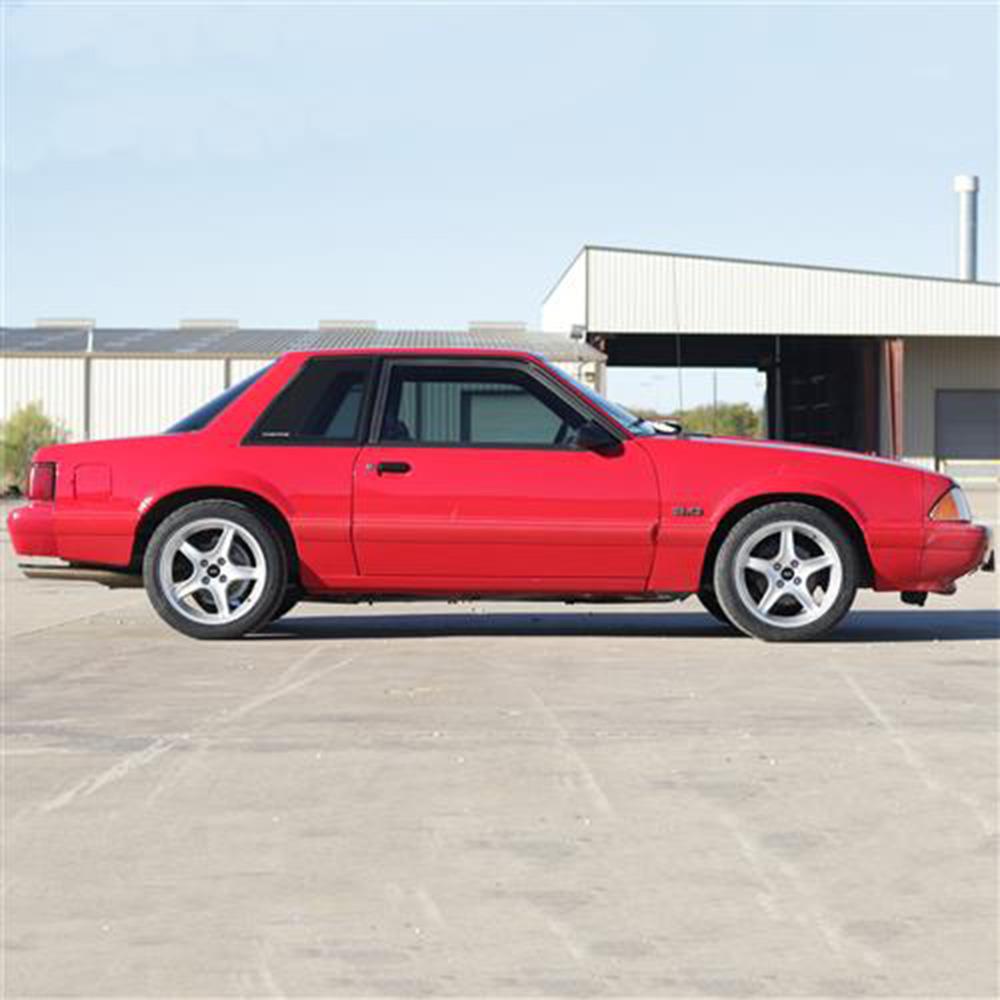1979-93 Mustang SVE 4 Lug Cobra R Wheel & Nitto Tire Kit - 17x8/9  - Silver