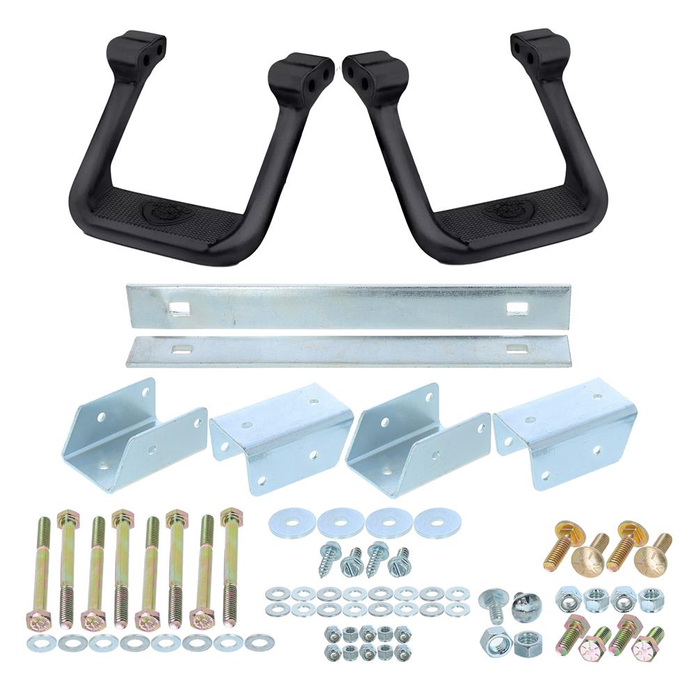 1992-96 Bronco Carr Side Steps  - Black