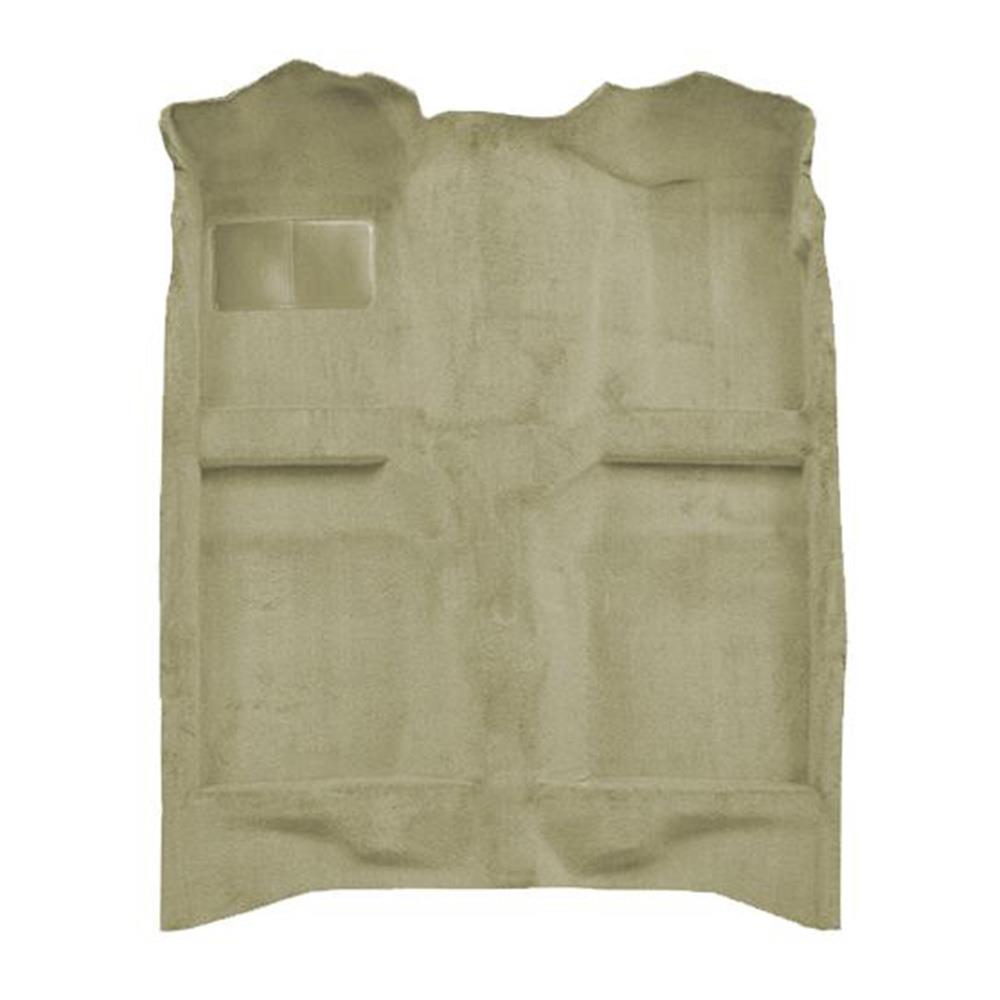 1984-89 Mustang ACC Floor Carpet - Mass Back Desert Tan/Sand Beige Coupe/Hatchback