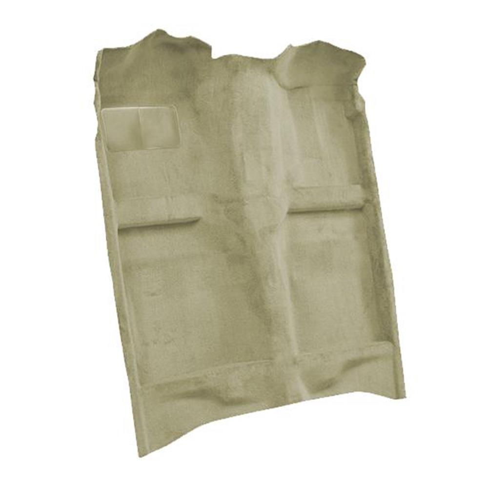 1984-89 Mustang ACC Floor Carpet - Mass Back Desert Tan/Sand Beige Coupe/Hatchback