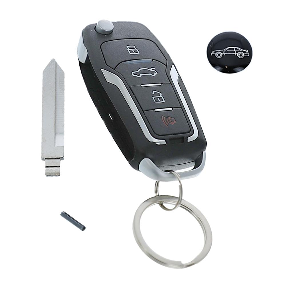 1985-93 Mustang FoxLox Keyless Entry Kit - S550 Style FOB Convertible