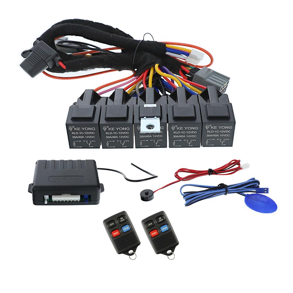 1985-93 Mustang FoxLox Keyless Entry Kit - SN95 Style FOB Convertible