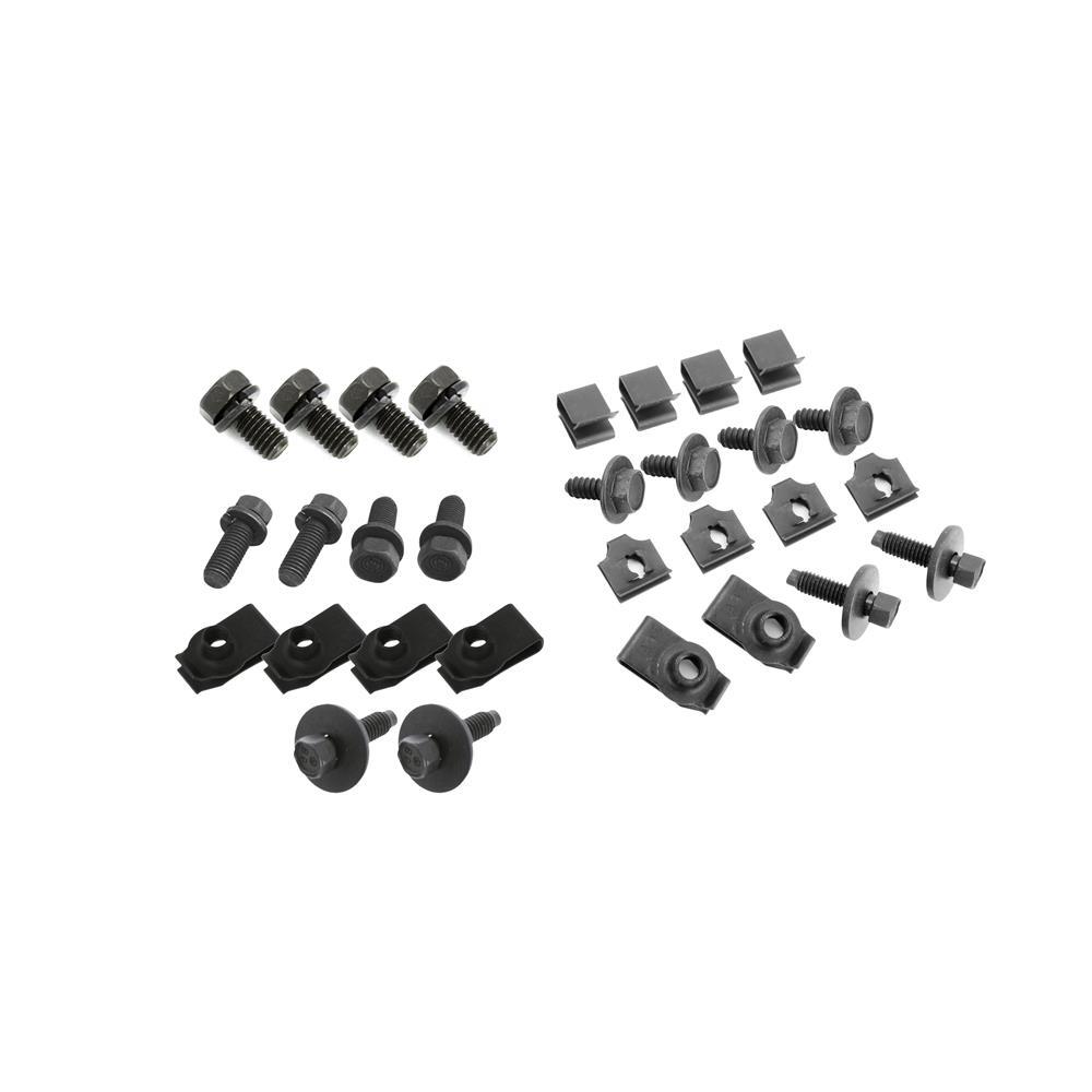 1986-93 Mustang SVE Aluminum Radiator & Stock Fan Kit  - Black 5.0