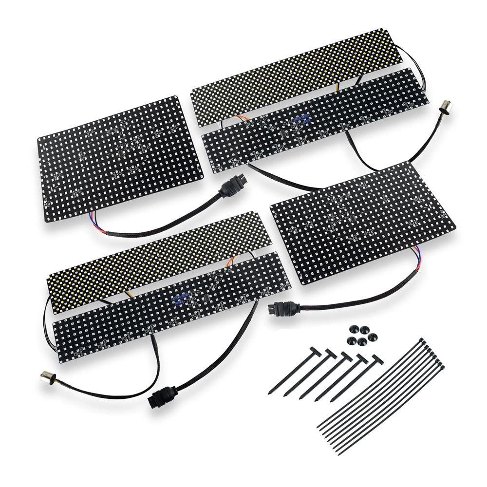 1987-93 Mustang Oracle LX Sequential LED Tail Light Conversion Kit