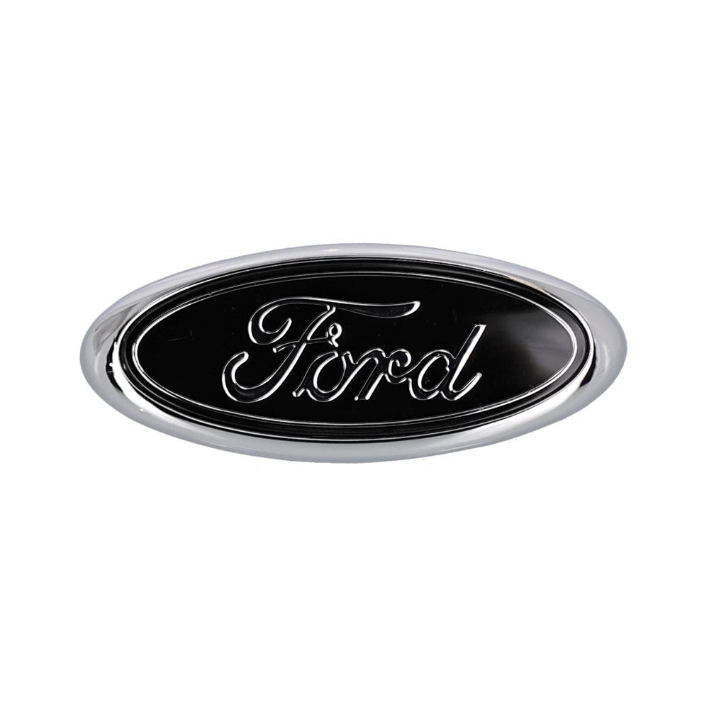 1987-93 Mustang LX Front Ford Oval Emblem  - Black