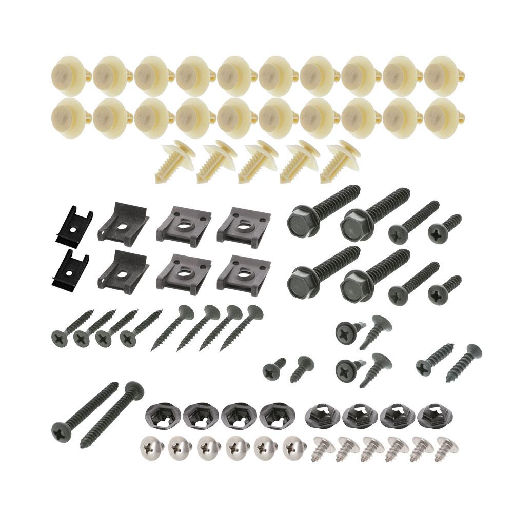 1987-93 Mustang Door Panel Resto Kit - Manual Windows
