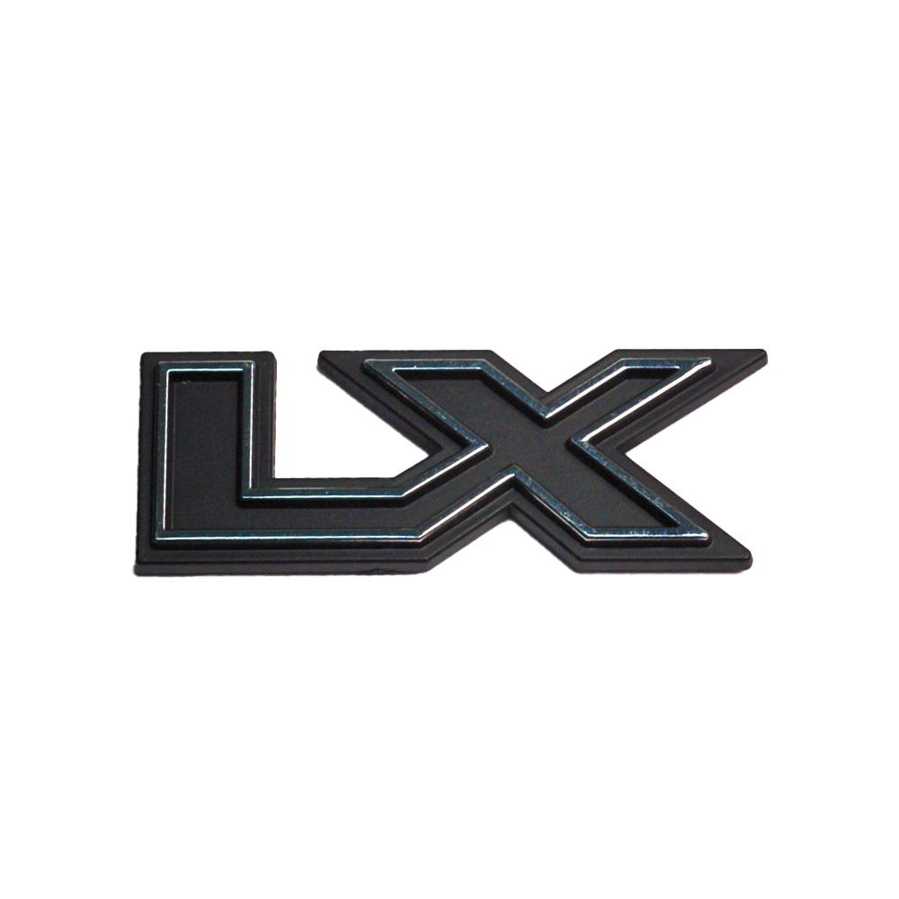 1987-93 Mustang LX Emblem Kit  - Black 5.0