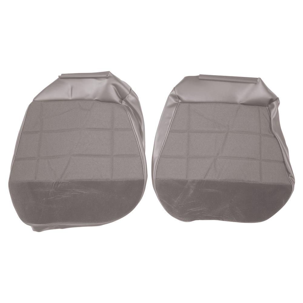 1990-92 Mustang Acme Standard Seat Upholstery - Cloth  - Titanium Gray Convertible