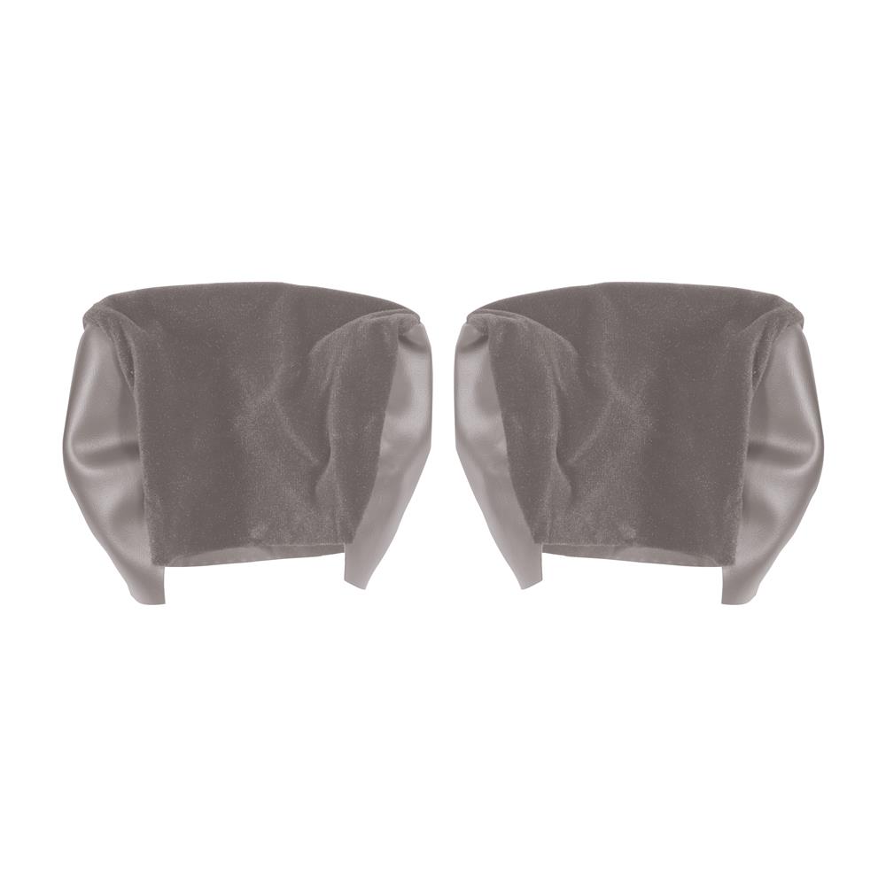 1990-92 Mustang Acme Standard Seat Upholstery - Cloth  - Titanium Gray Convertible