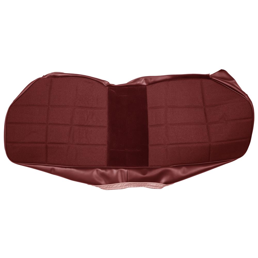 1990-92 Mustang Acme Standard Seat Upholstery - Cloth  - Scarlet Red Hatchback