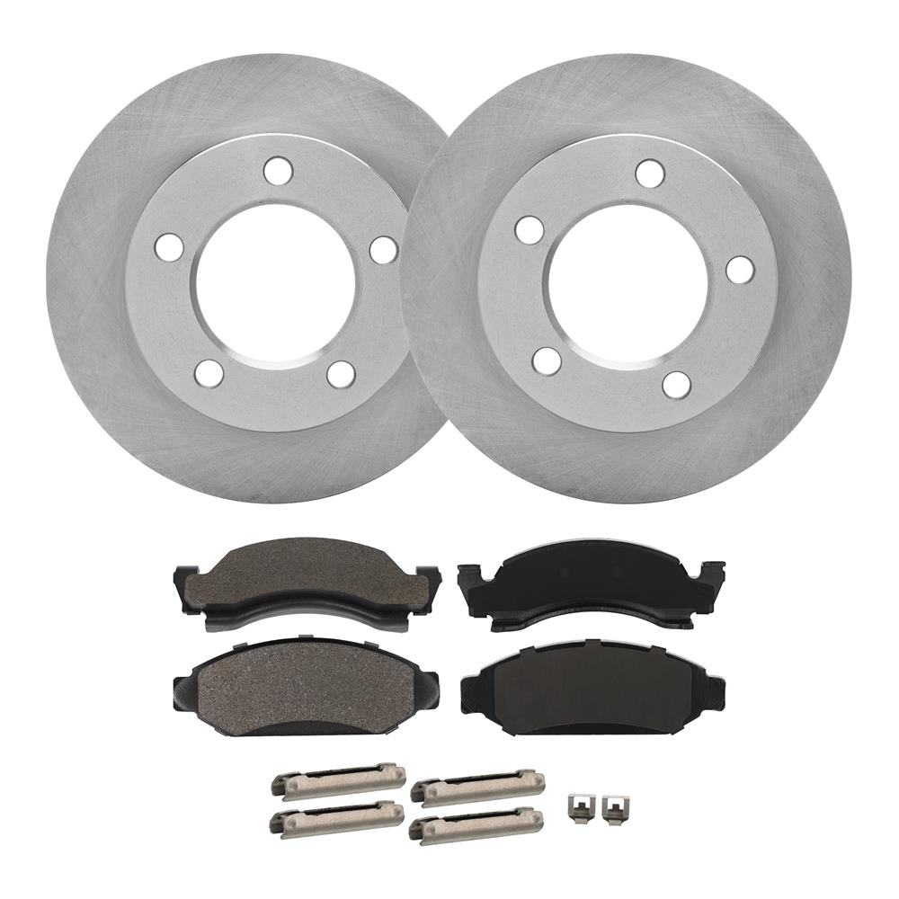 1992-93 Bronco Front Brake Rotor & Pad Kit