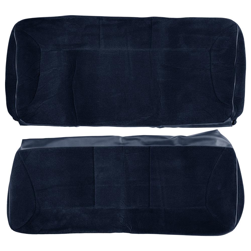 1992-1993 Bronco Acme Seat Upholstery w/ Front Buckets - Cloth - Crystal Blue